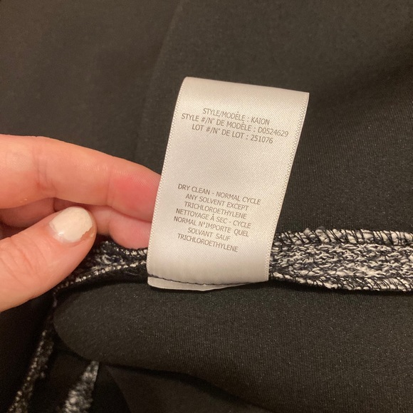 Theory tweed dress with flutter hem - Picture 4 of 5